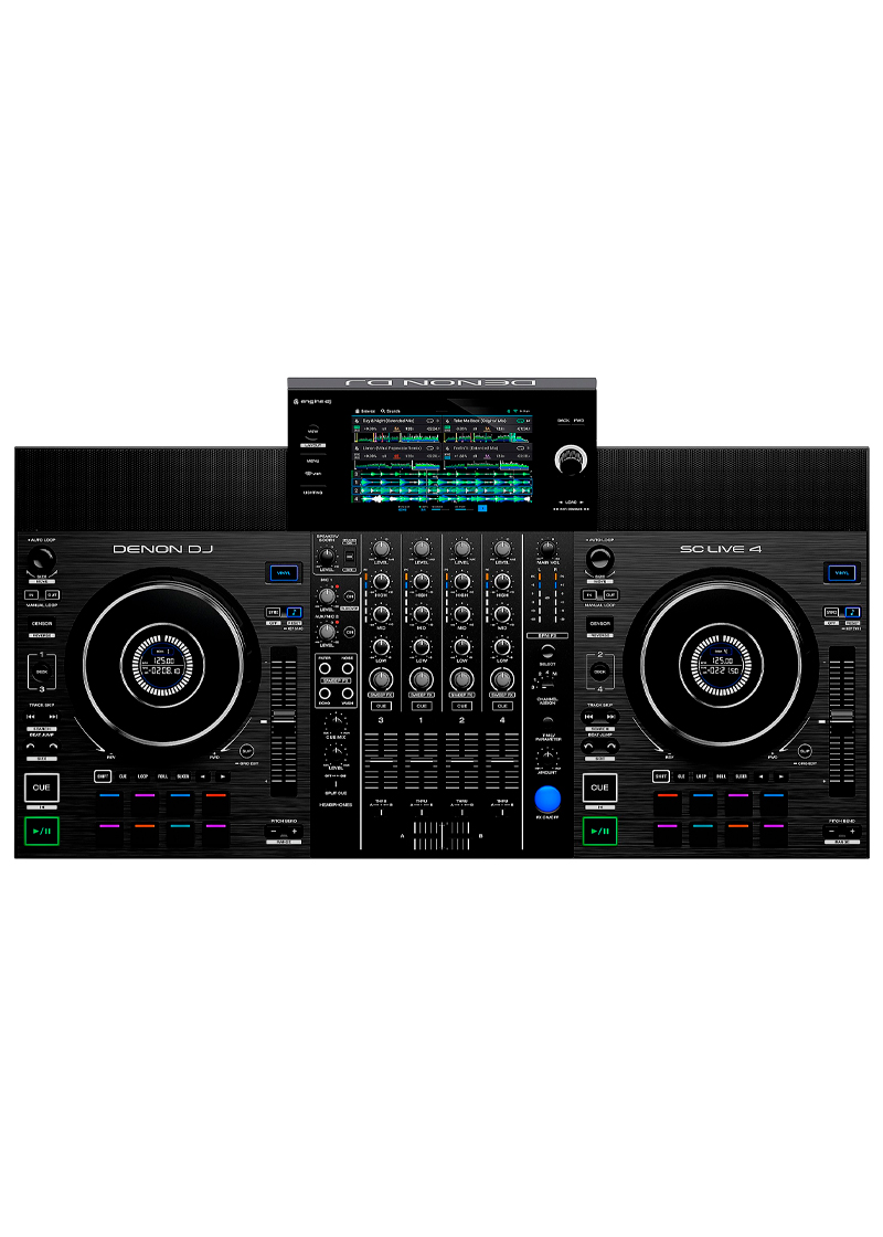 denon dj sc live 4 4 deck standalone dj controller
