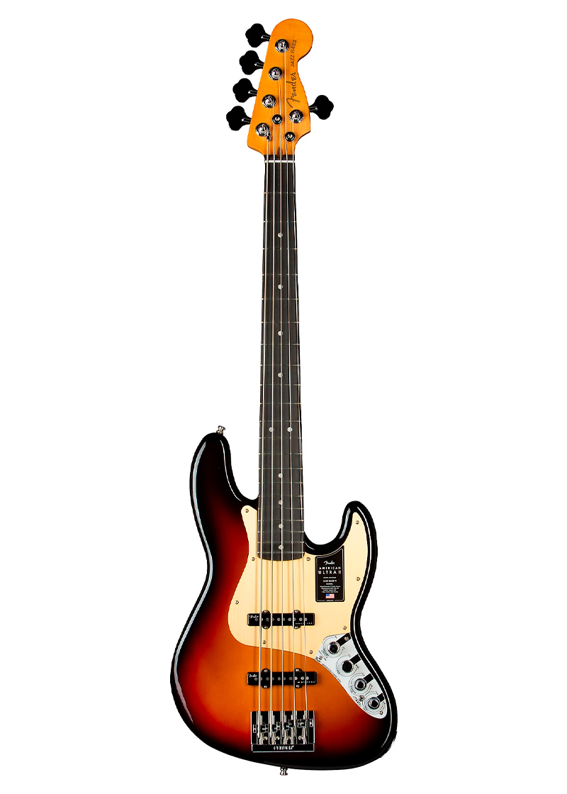 Bajo eléctrico Fender American Ultra II Jazz Bass V Ultraburst vista frontal