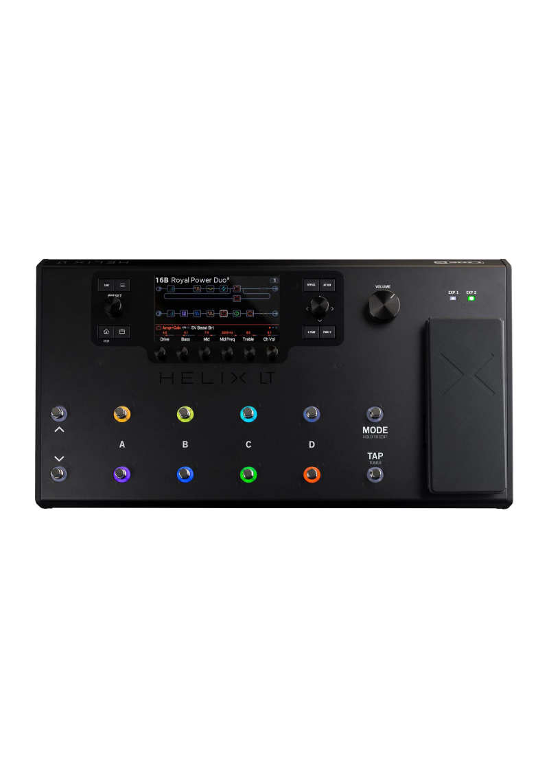 line 6 helix lt guitar processor