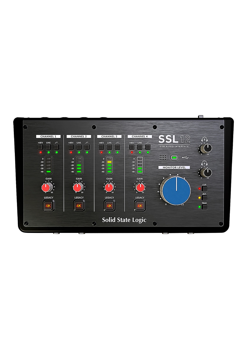 solid state logic ssl 12 usb audio interface