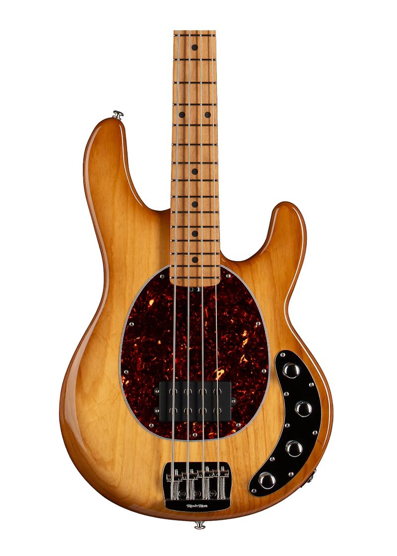 ernie ball music man stingray special h electric bass guitar Bajo eléctrico Ernie Ball Music Man StingRay Special H detalle del cuerpo Hot Honey