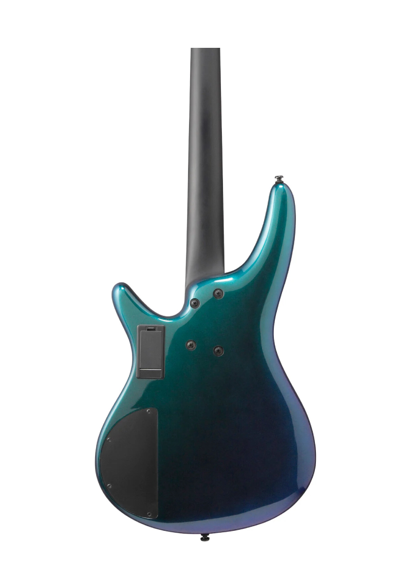 ibanez srms720 4 string multi scale electric bass guitar blue chameleon Bajo eléctrico Ibanez SRMS720 Multi Scale vista posterior