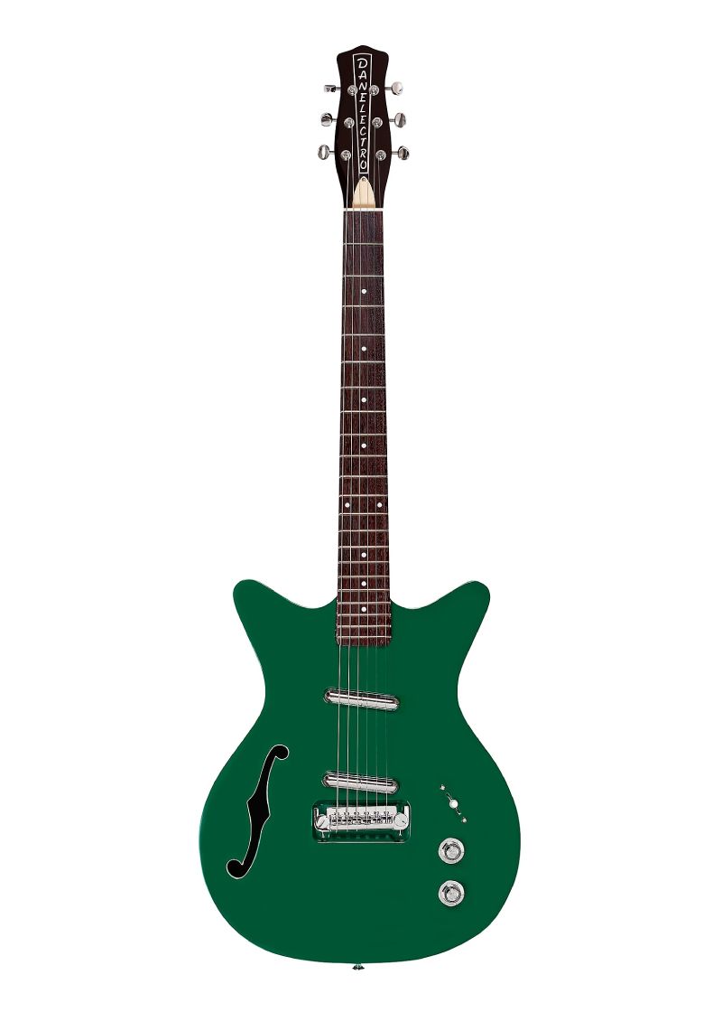 Guitarra eléctrica Danelectro FIFTY NINER Semi-Hollow vista frontal