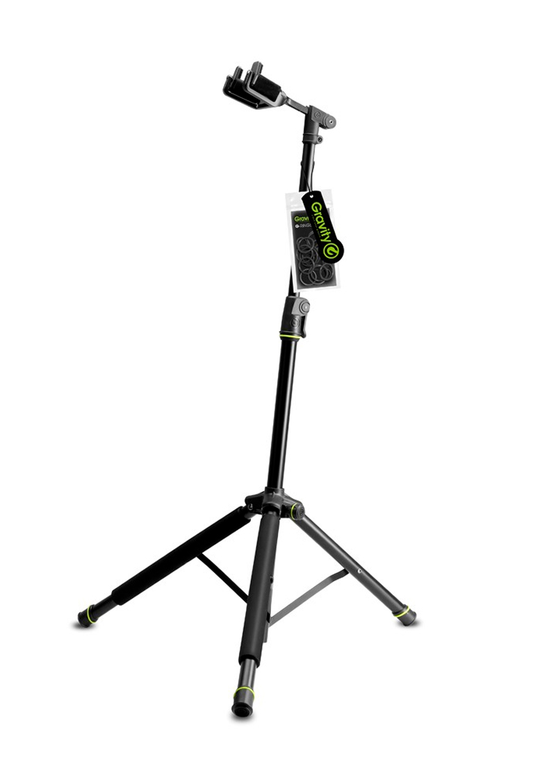 gravity gs 01 nhb soporte para guitarra plegable gravity sujetamástil