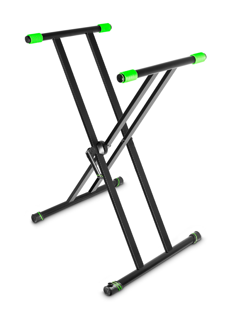 gravity ksx2 soporte de teclado doble negro