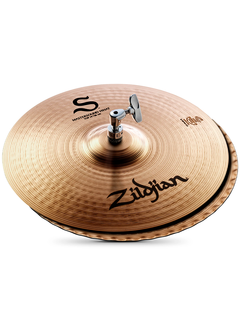 zildjian s family mastersound hi hat 14 in.