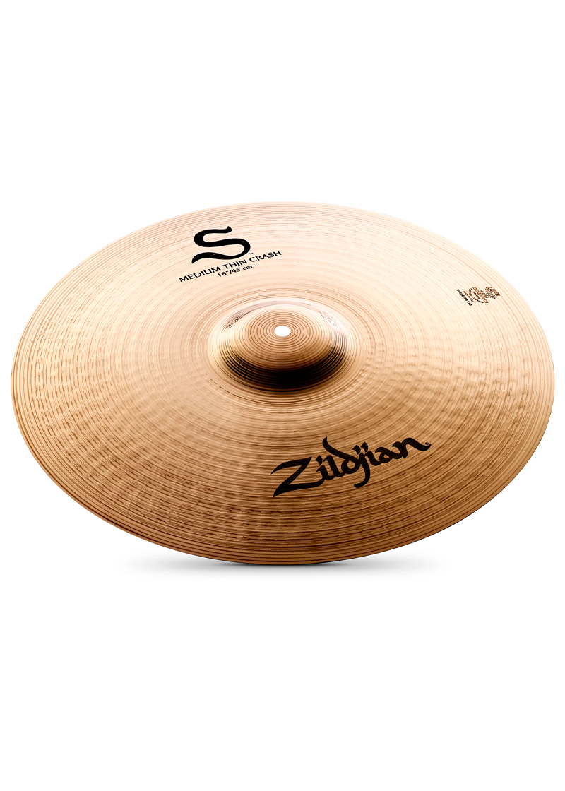 zildjian s family medium thin crash 18 in.