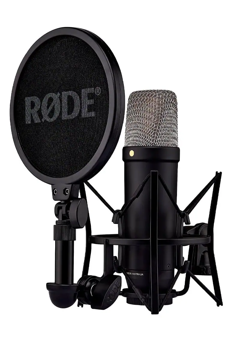RØDE NT1 5th Generation micrófono de condensador con soporte antivibración