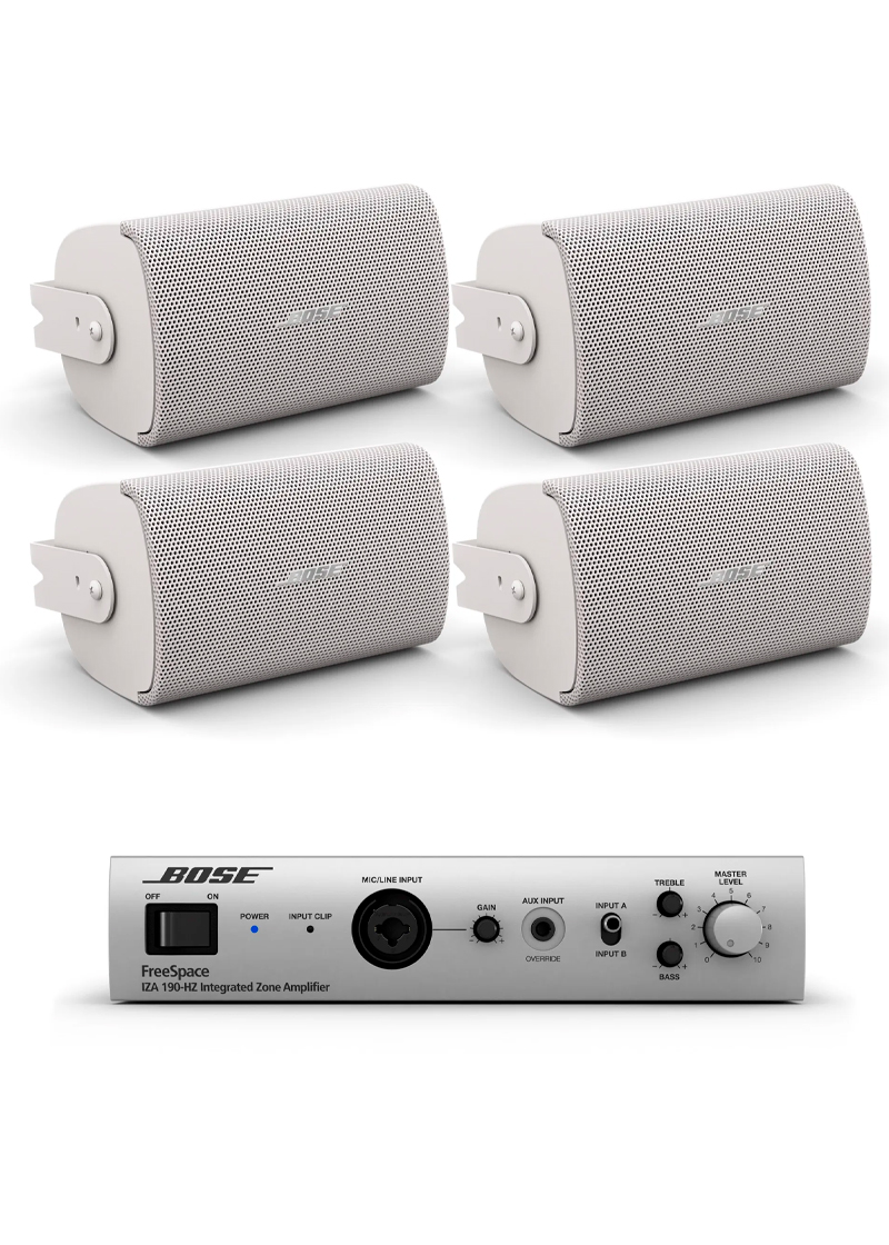 bose audio pack surface x 4 white s4w