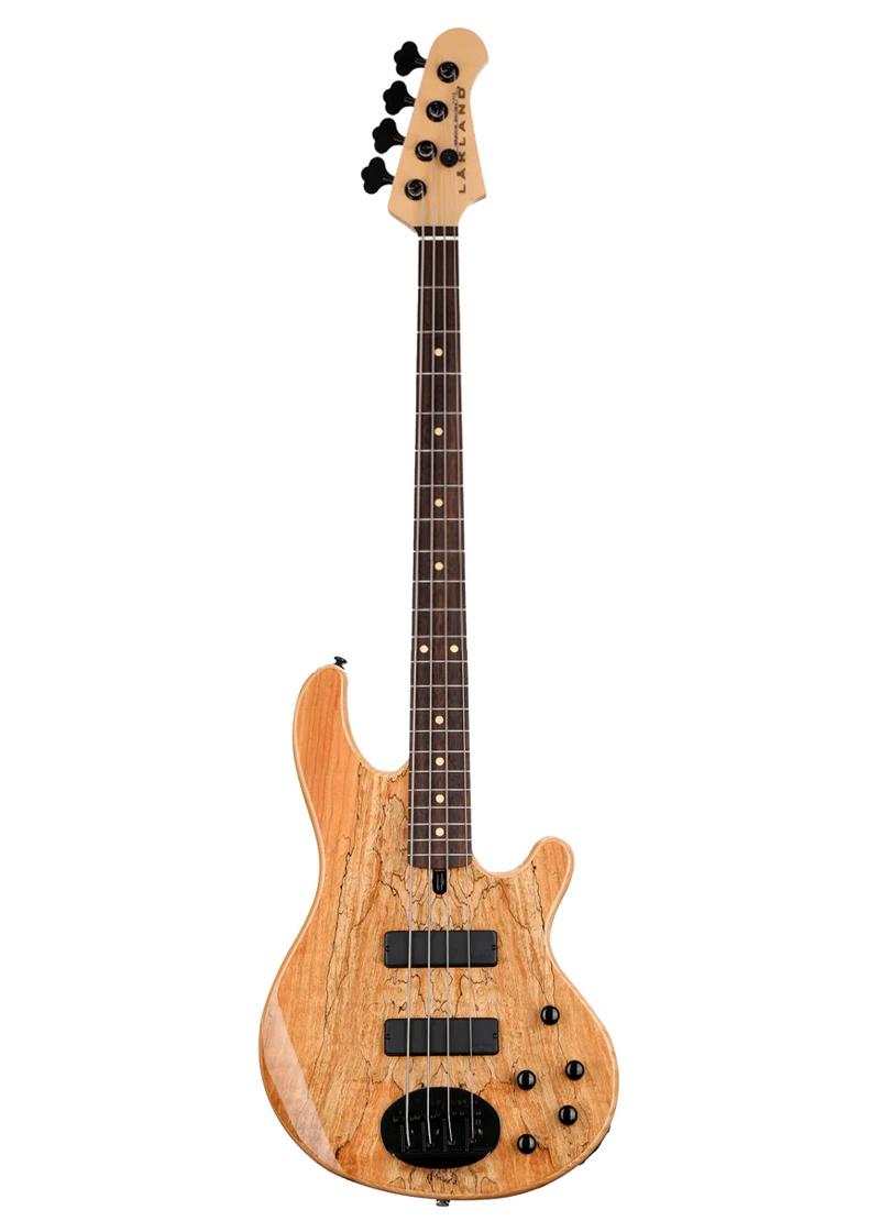 lakland 44 01 deluxe spalted electric bass