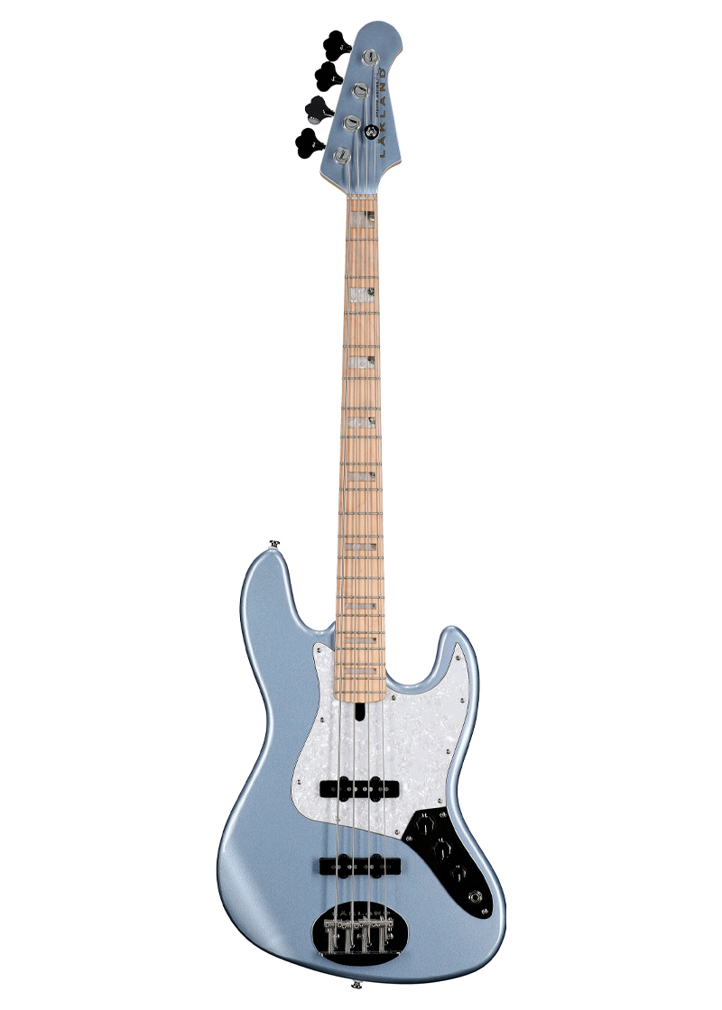 lakland 44 60 vintage j custom electric bass ice blue maple