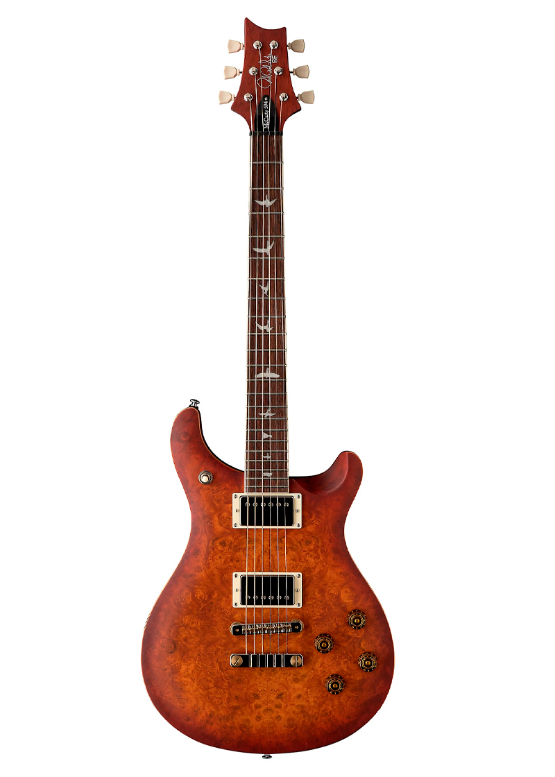 prs se exotic mccarty 594 laurel burl electric guitar vintage sunburst