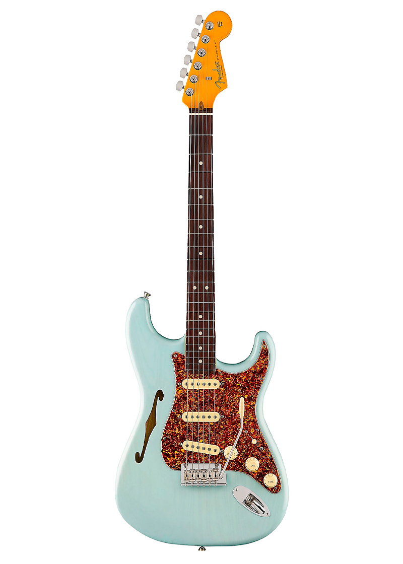Guitarra eléctrica Fender American Professional II Stratocaster Thinline vista frontal