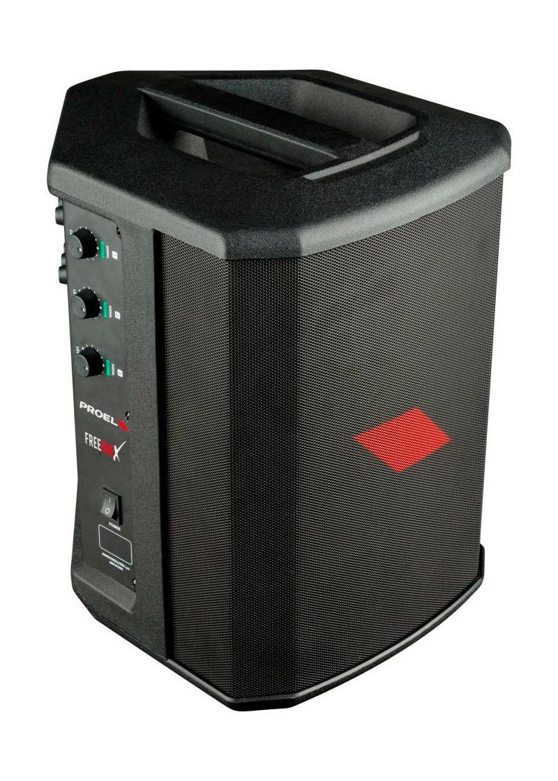 proel freeonex sistema de altavoz portatil con batería