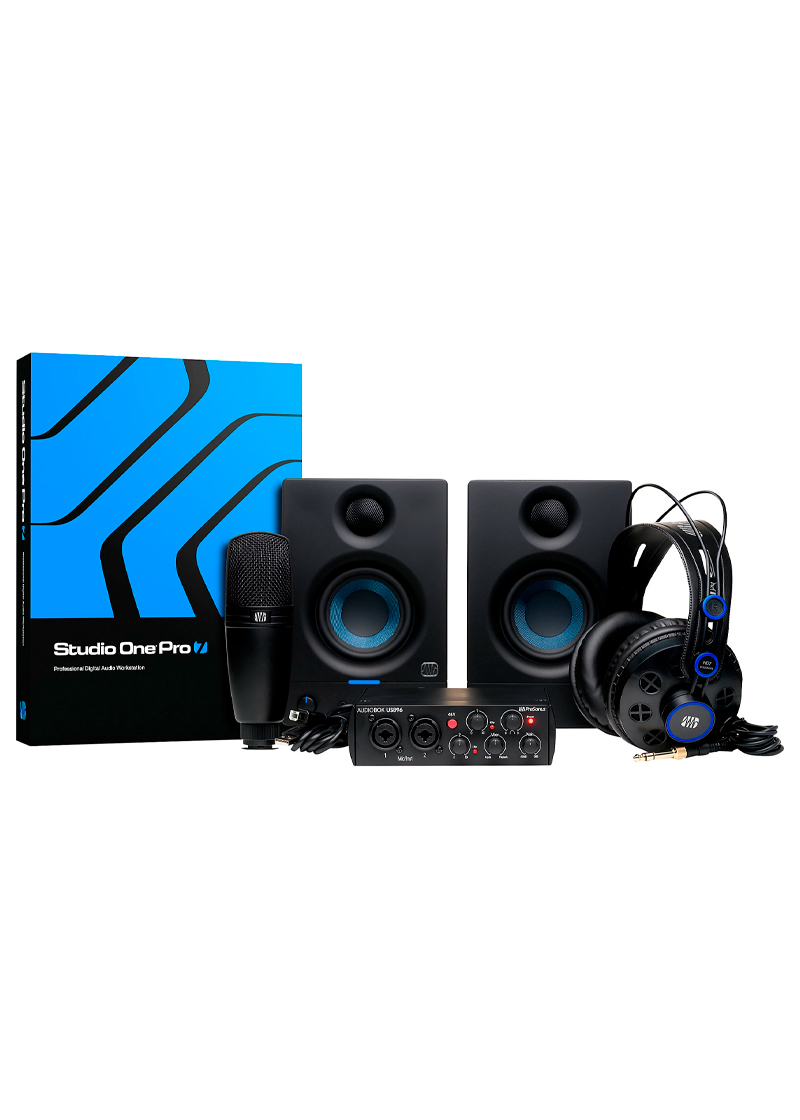 presonus audiobox 96k complete bundle presonus audiobox 96k complete bundle