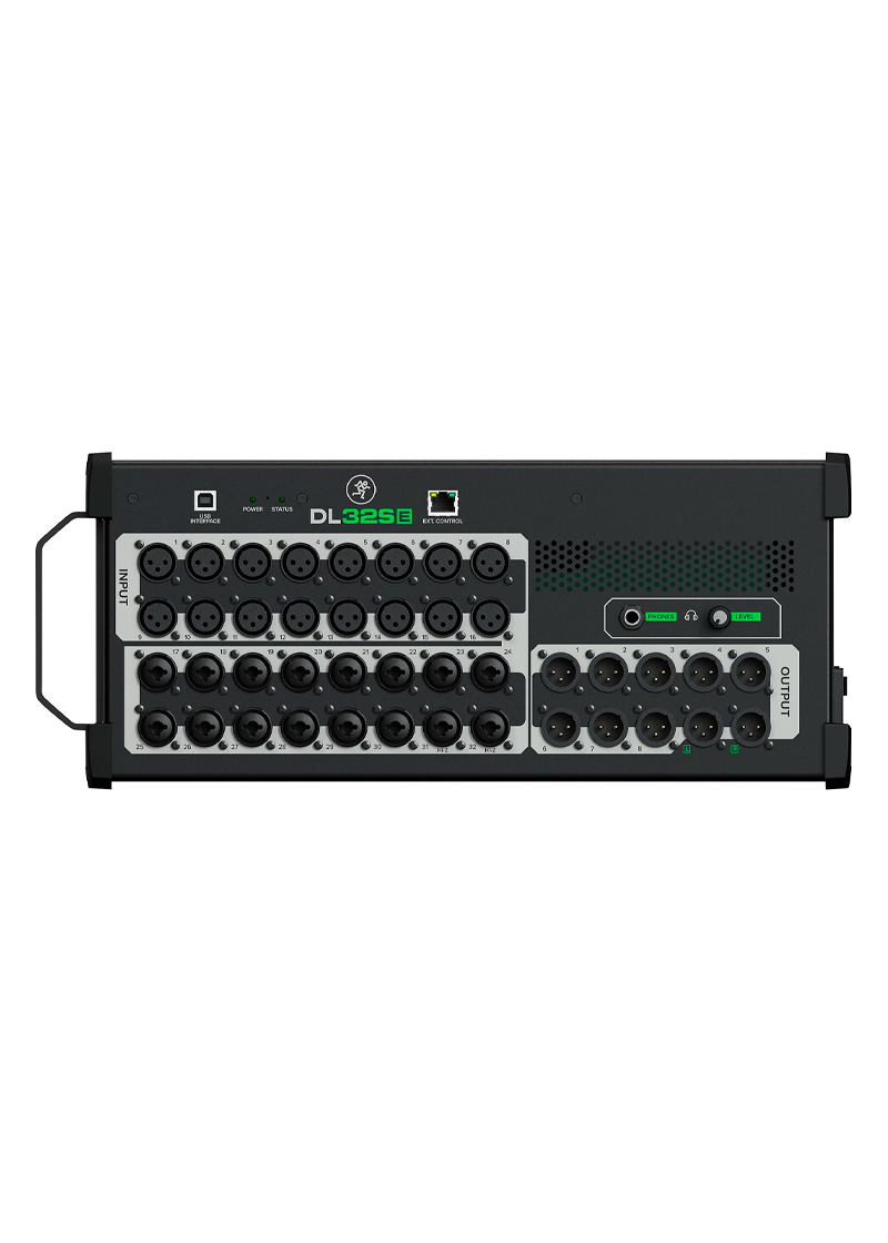 mackie dl32se 32 channel digital rack mixer