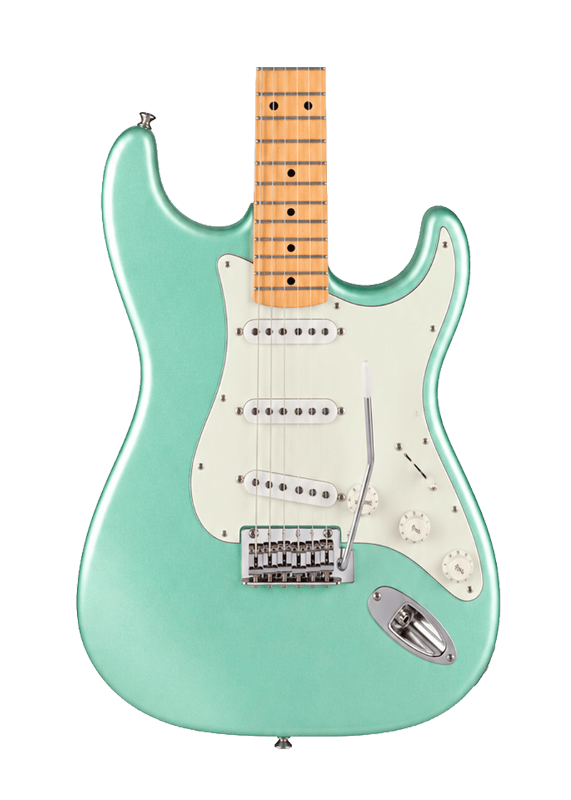tagima tg 500 electric guitar Guitarra eléctrica Tagima TG-500 detalle del cuerpo Metallic Surf Green