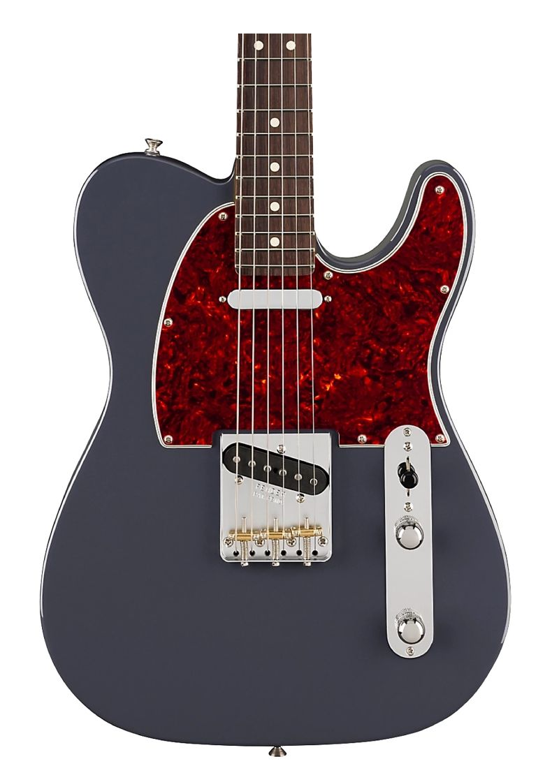 fender american professional classic telecaster rosewood fingerboard electric guitar Guitarra eléctrica Fender Telecaster detalle del cuerpo American Professional Faded Black