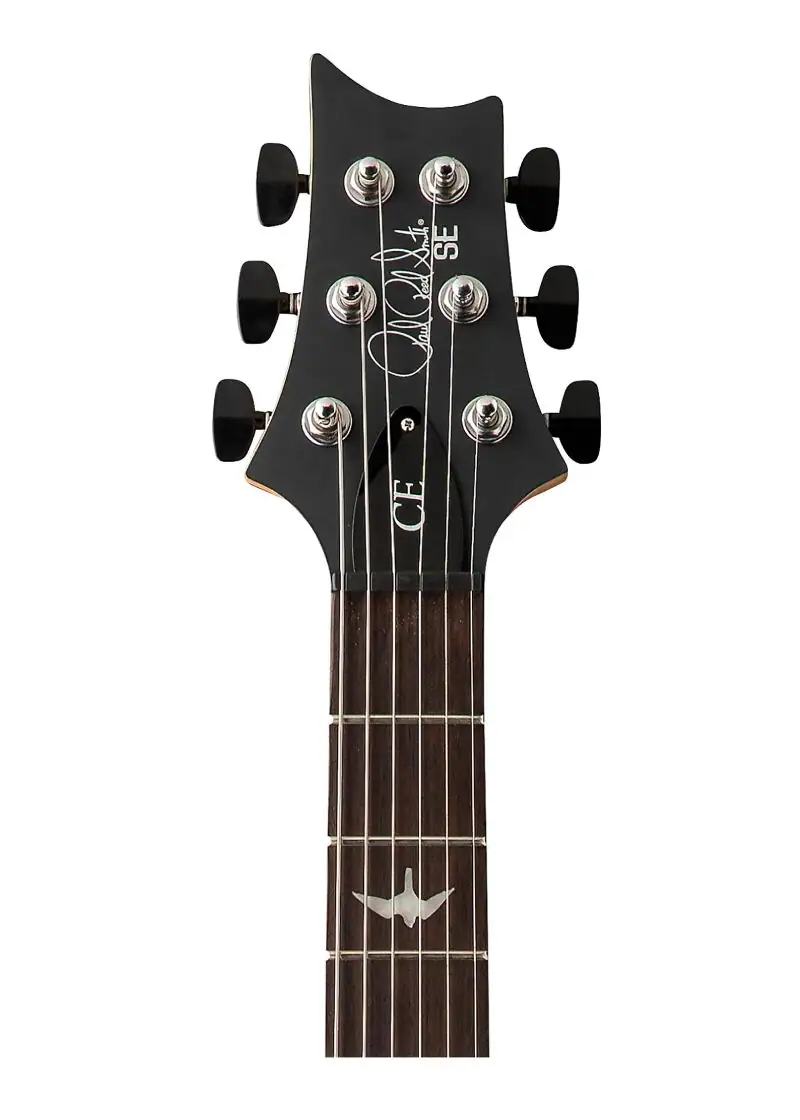 prs se ce24 standard stoptail satin electric guitar Guitarra eléctrica PRS SE CE24 Standard Stoptail Satin detalle del diapasón