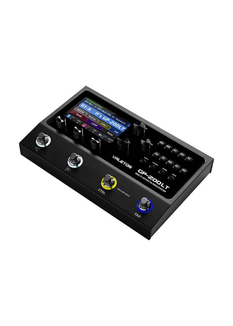 valeton gp 200lt guitar multi effects processor Pedalera multiefectos Valeton GP-200LT detalle de controles