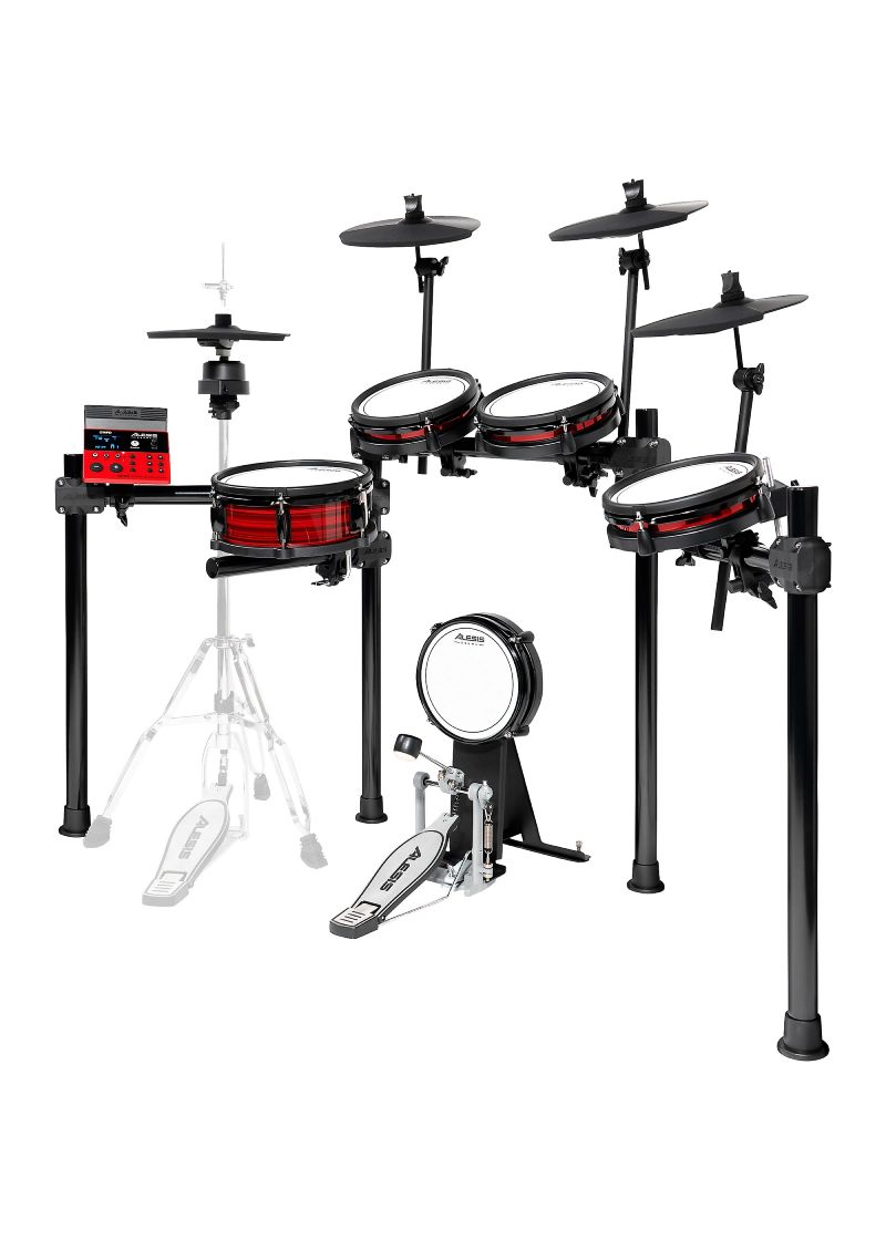 alesis nitro ultimate electronic drum set Batería electrónica Alesis Nitro Ultimate vista lateral