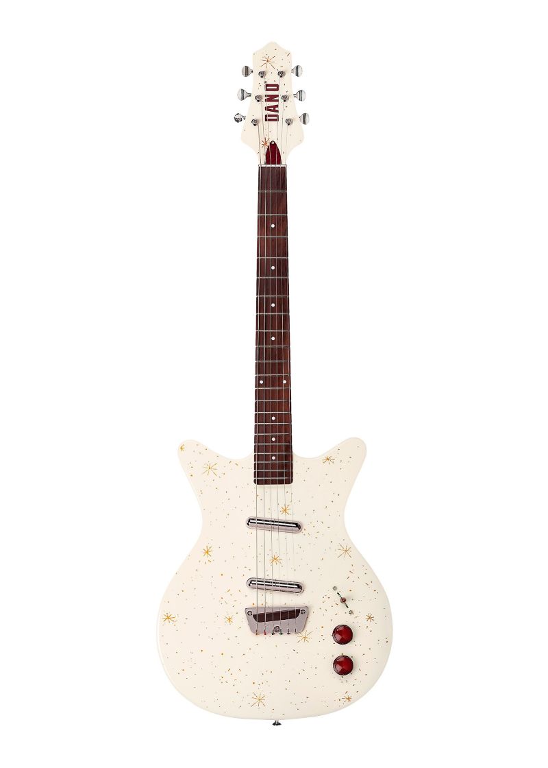 Guitarra eléctrica Danelectro Golden 50s vista frontal