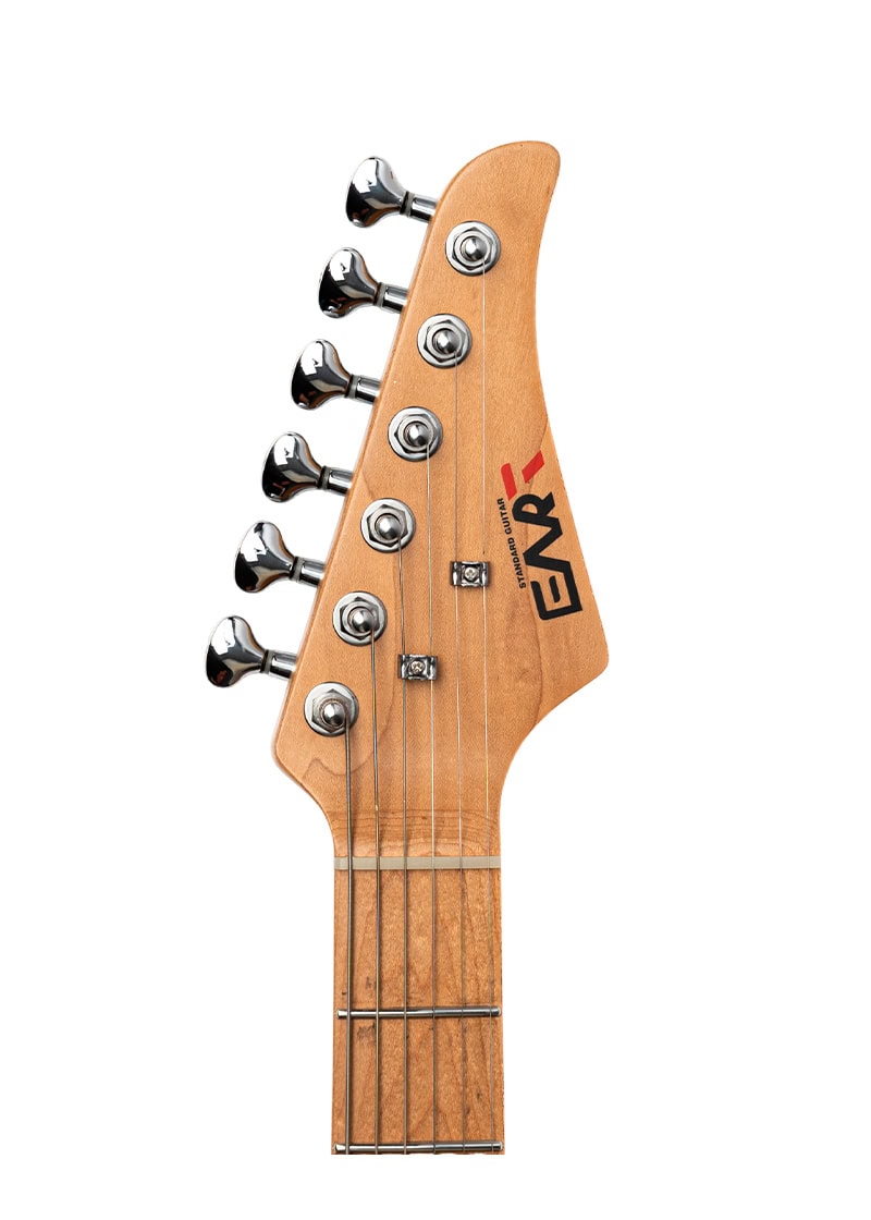 eart american nexus s1 electric guitar Guitarra eléctrica Eart Nexus S1 detalle del clavijero