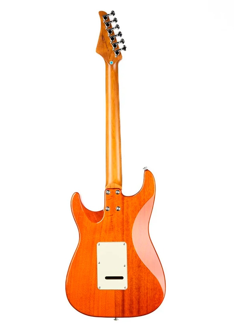 eart american nk c3n electric guitar Guitarra eléctrica EART NK-C3 vista posterior