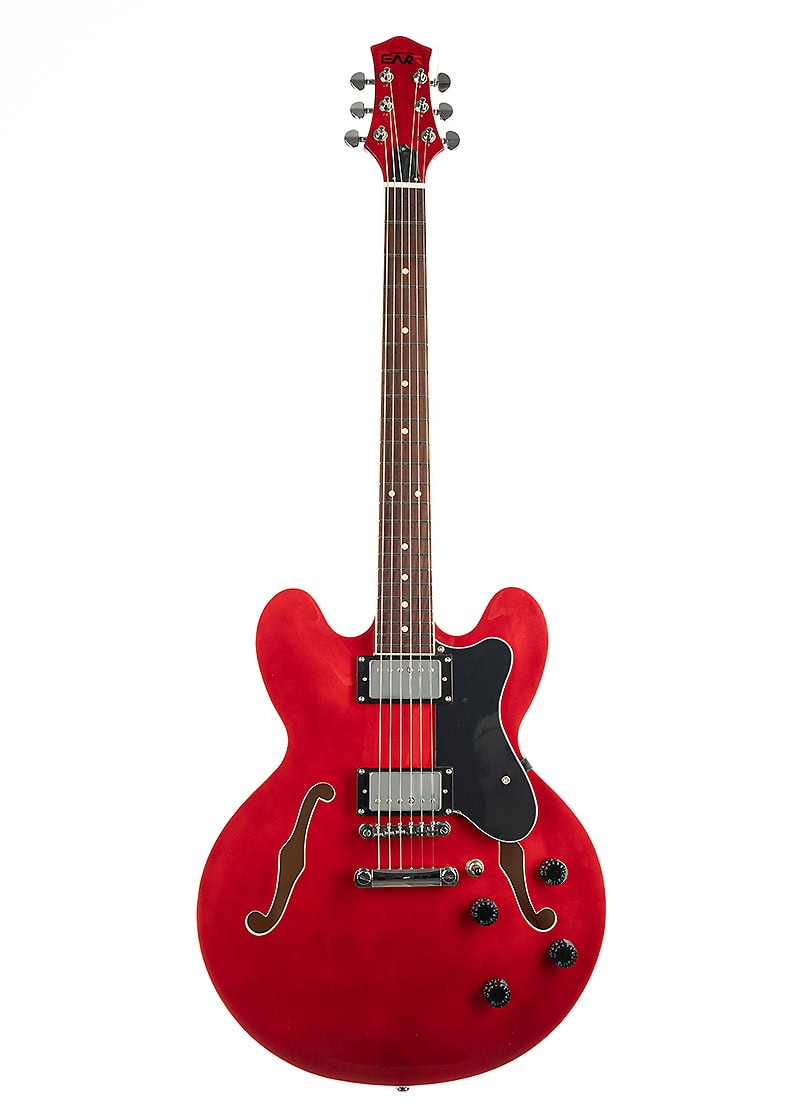 Guitarra eléctrica Eart Casablanca E-335 vista frontal