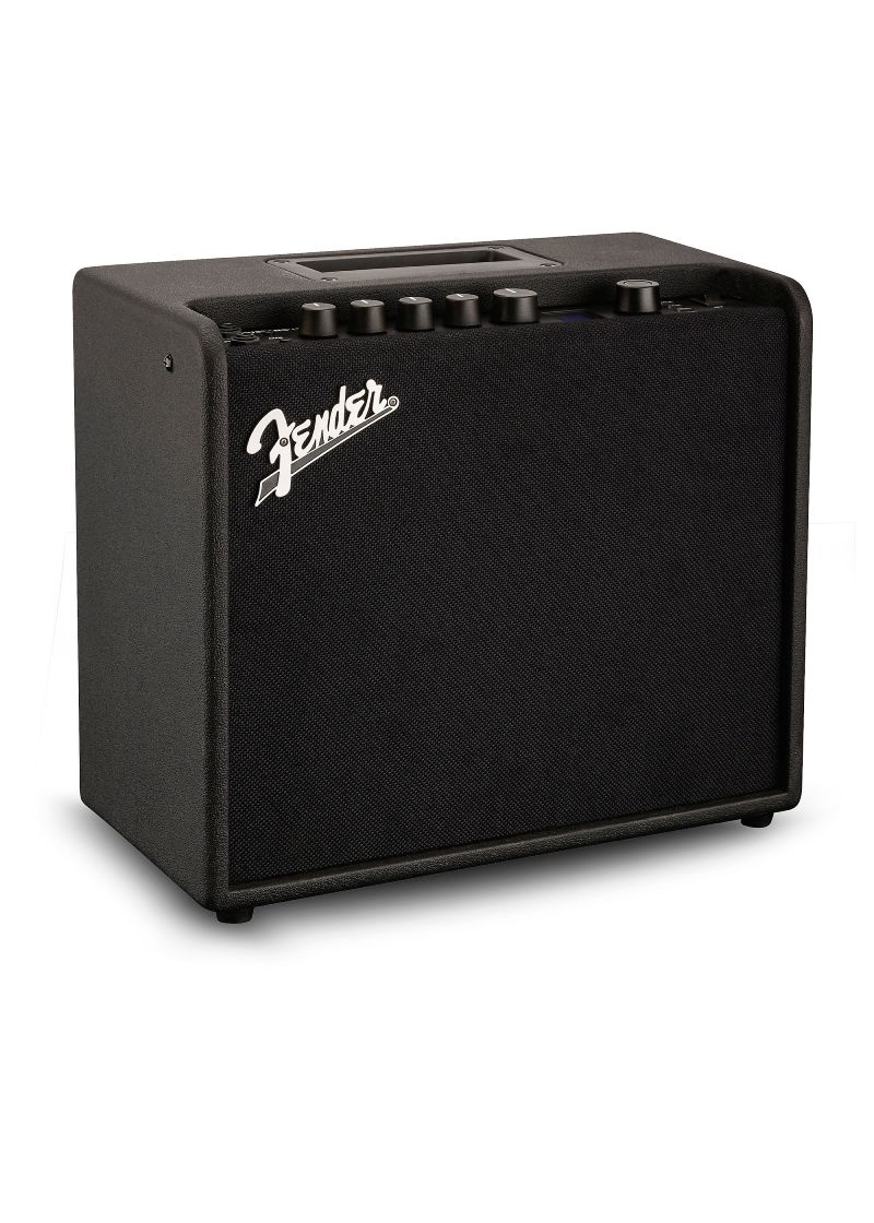 Amplificador Fender Mustang LT25 vista lateral Black