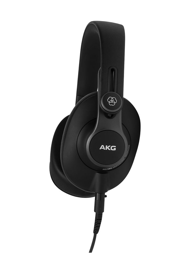 akg k371 closed back studio headphones Audífonos de estudio AKG K371 vista lateral