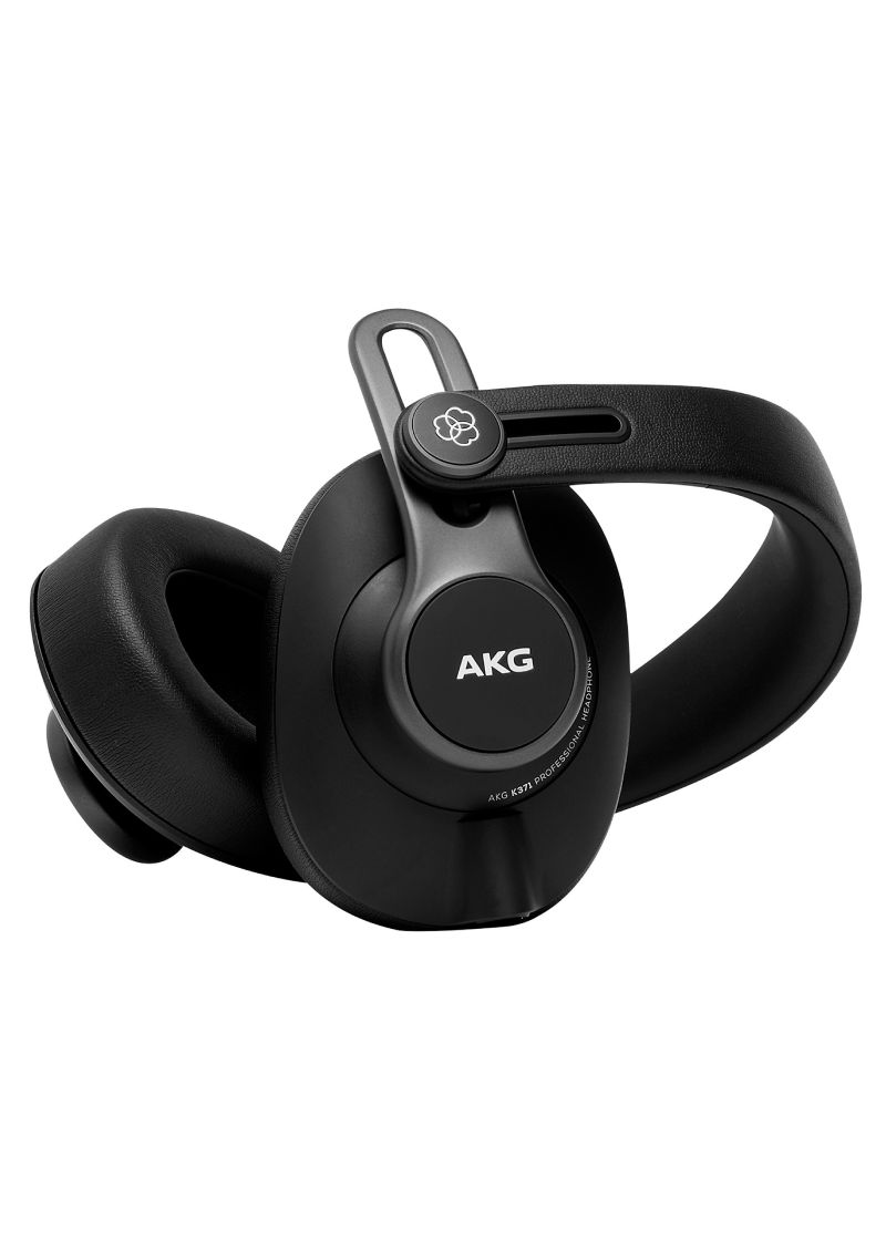 akg k371 closed back studio headphones Audífonos de estudio AKG K371 detalle de la diadema y copas