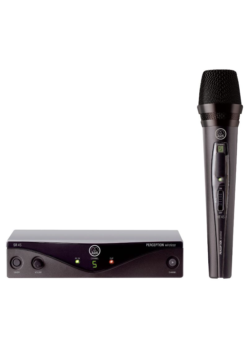 Micrófono inalámbrico AKG Perception Wireless Vocal Set Band A vista frontal
