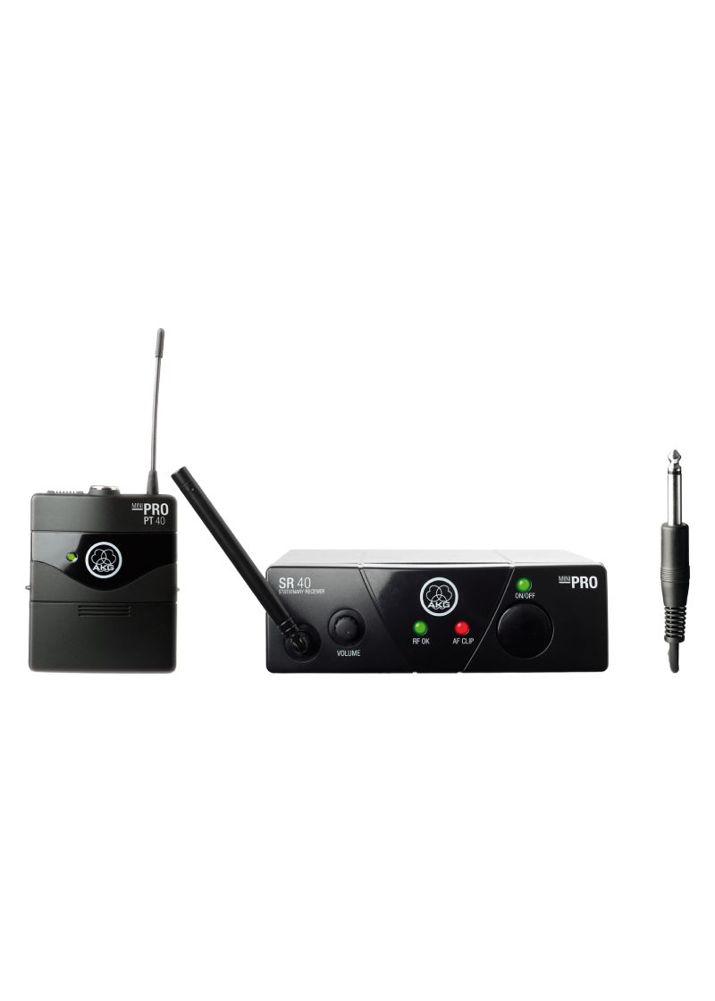 Sistema inalámbrico AKG WMS40 Mini vista frontal