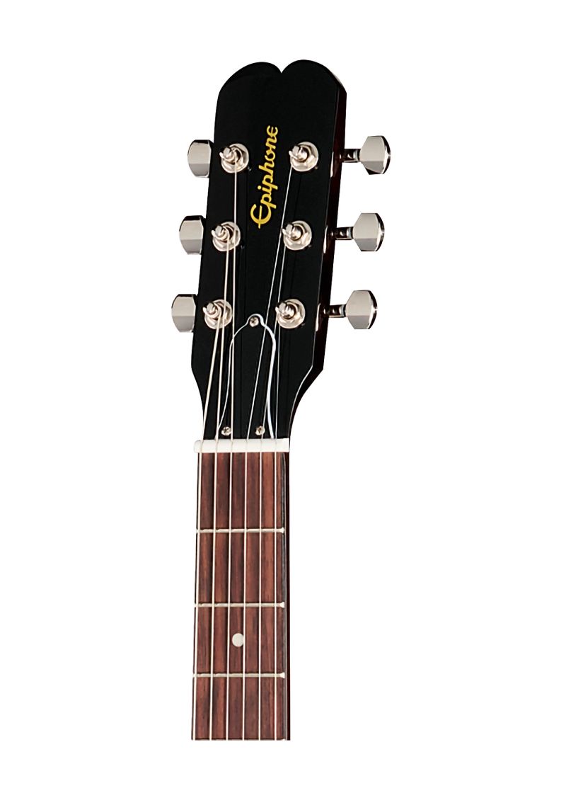epiphone joan jett olympic special electric guitar vintage sunburst Guitarra eléctrica Epiphone Joan Jett Olympic Special detalle del clavijero