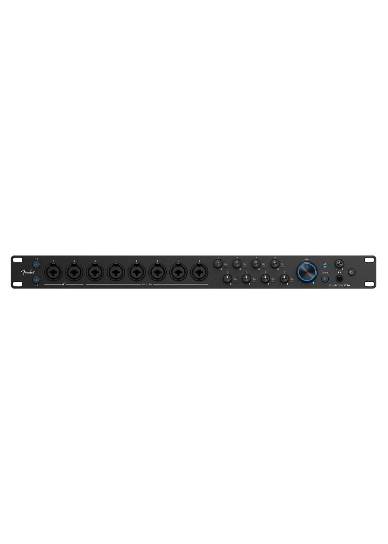 Interfaz de audio Fender Quantum LT 16 vista frontal