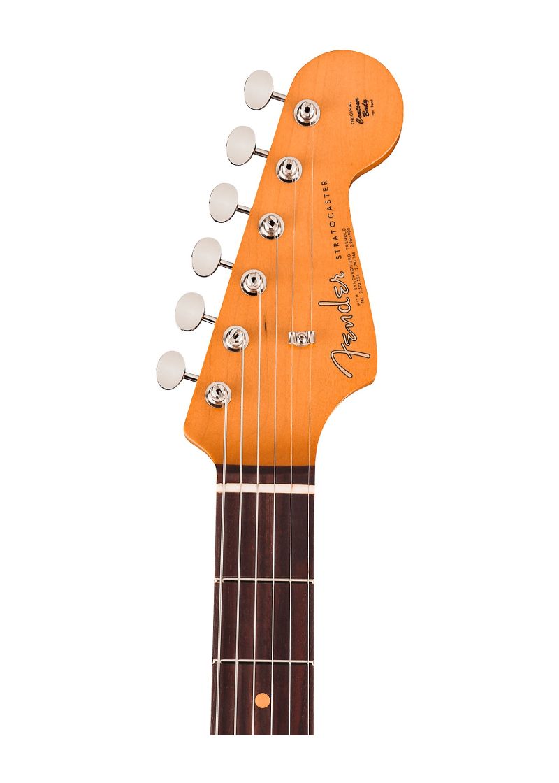 fender vintera iii early '60s stratocaster electric guitar rosewood fingerboard Guitarra eléctrica Fender Vintera III Early '60s Stratocaster detalle del clavijero