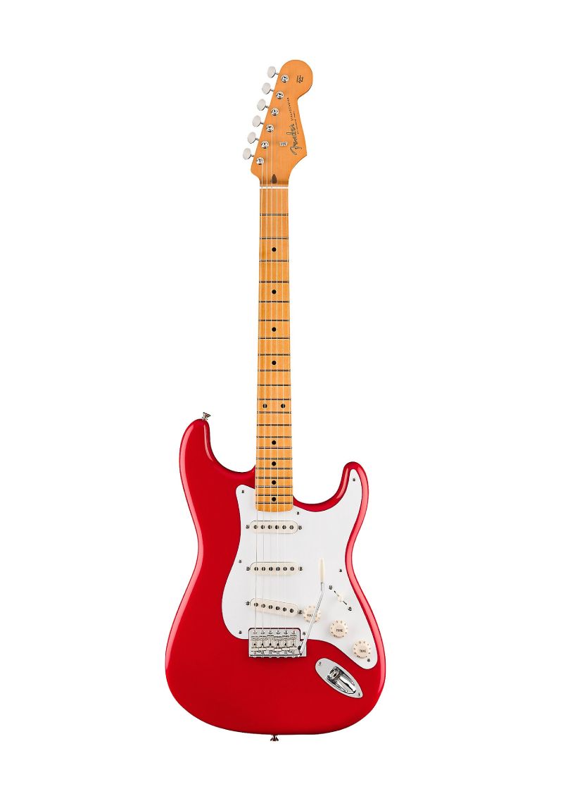 Guitarra eléctrica Fender Vintera III Late '50s Stratocaster vista frontal Dakota Red