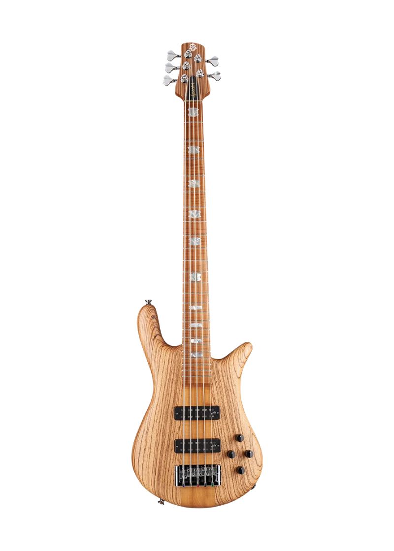 Bajo eléctrico Spector Euro 5 RST Zebrawood vista frontal