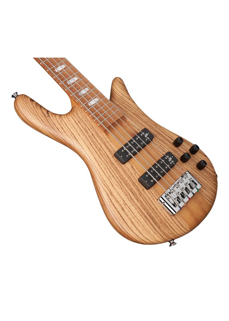 spector euro 5 rst zebrawood electric bass Bajo eléctrico Spector Euro 5 RST Zebrawood vista lateral