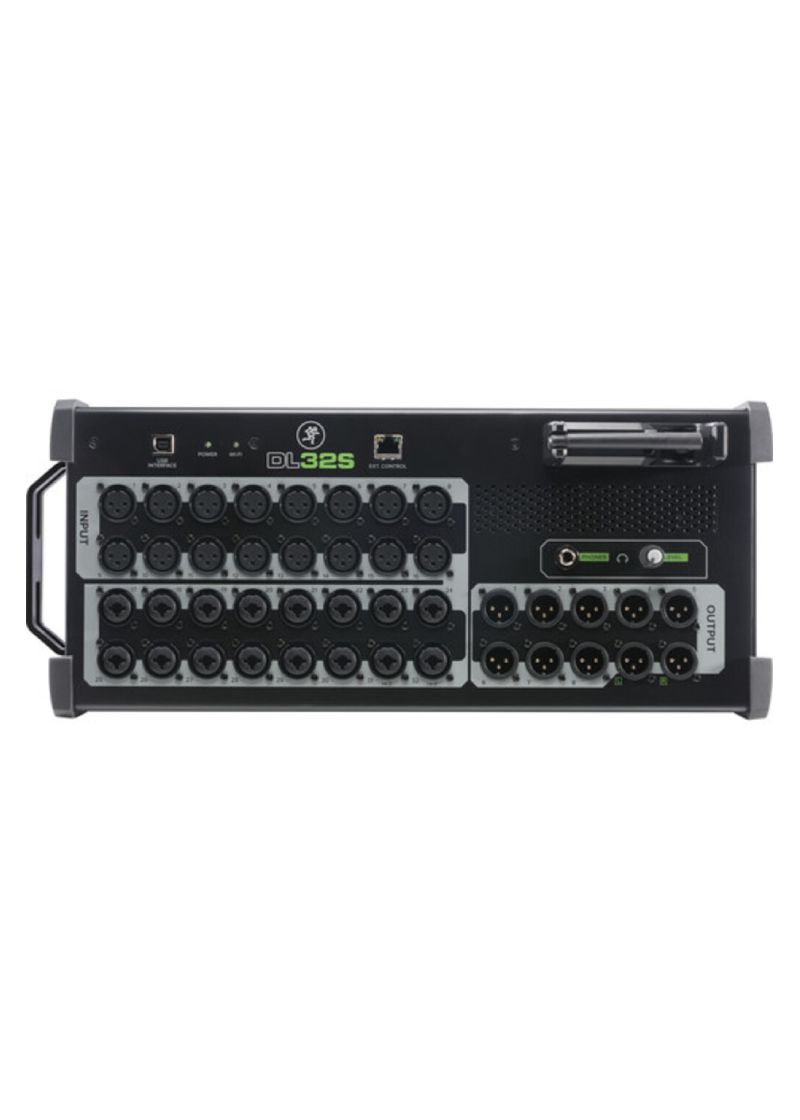 Mesa de mezclas digital Mackie DL32S vista frontal
