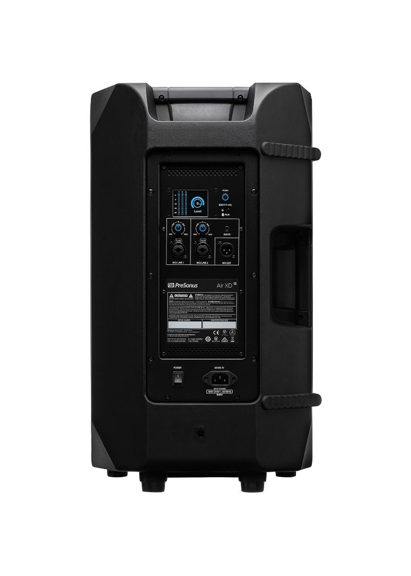 presonus air xd 12 2 way active extended definition loudspeaker Altavoz activo PreSonus AIR XD 12 vista posterior