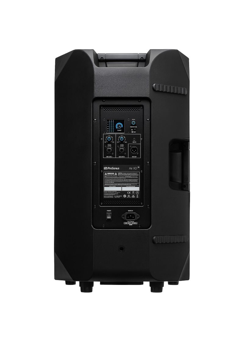 presonus air xd 15 2 way active extended definition loudspeaker Altavoz activo PreSonus AIR XD 15 vista posterior