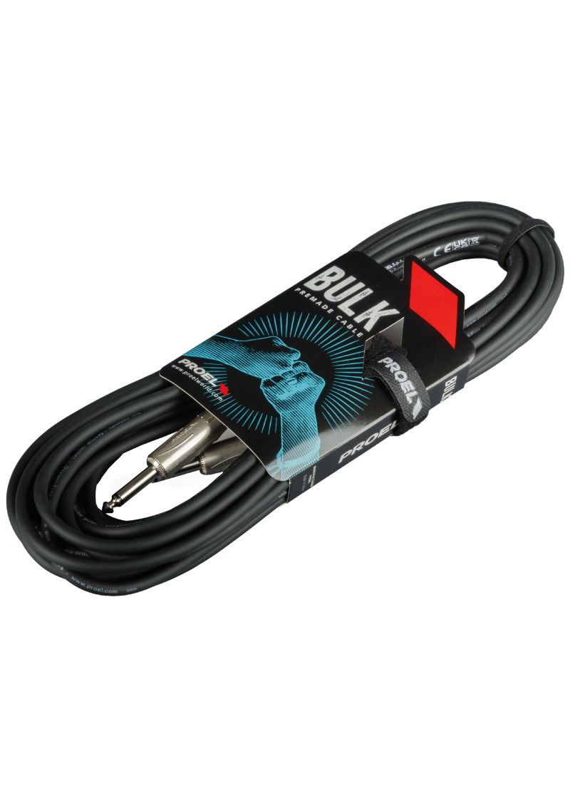 Cable de instrumento Proel BULK100LU10 de 10 metros enrollado