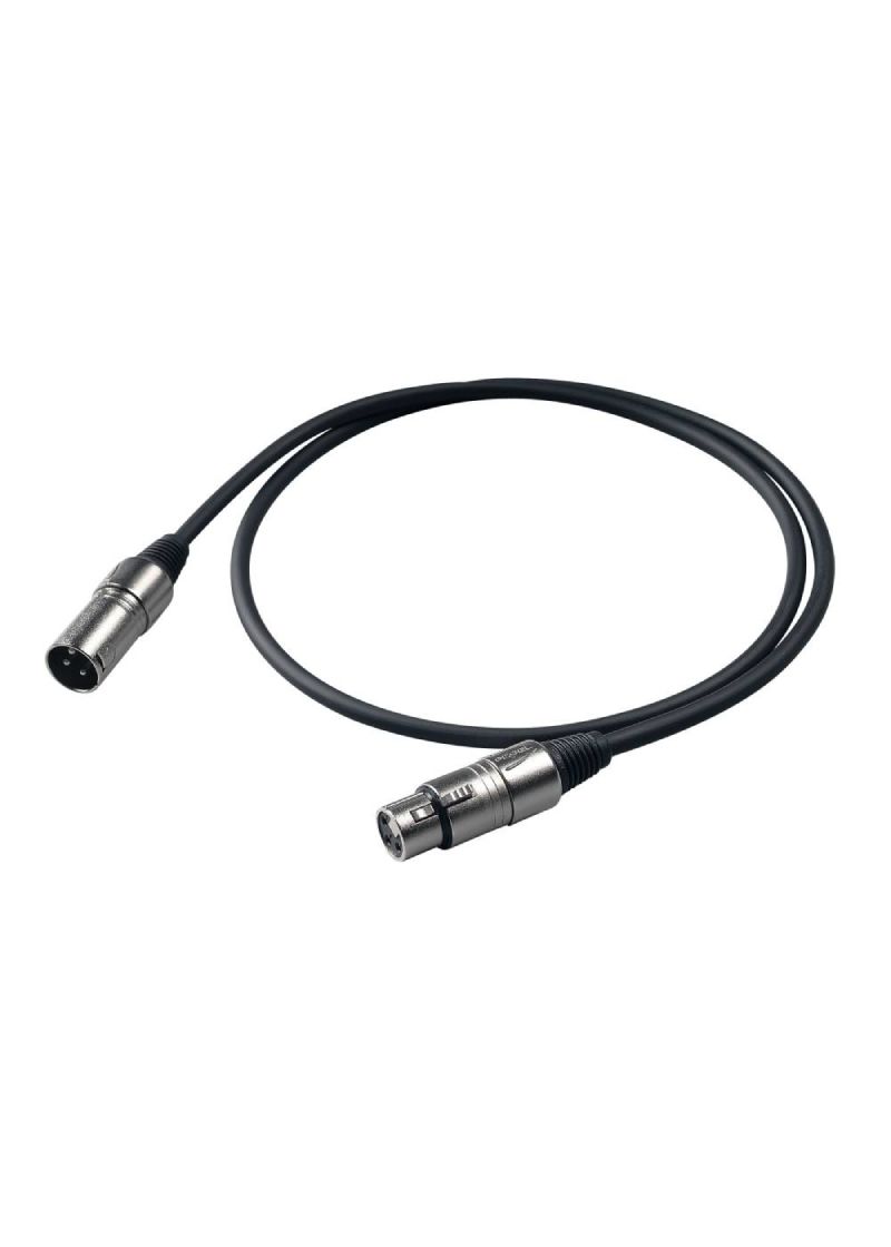 Cable de extensión de micrófono Proel BULK250LU20 XLR 20 metros vista completa