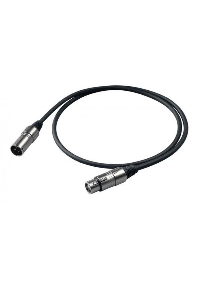 Cable de extensión de micrófono Proel BULK250LU6 XLR de 6 metros vista completa