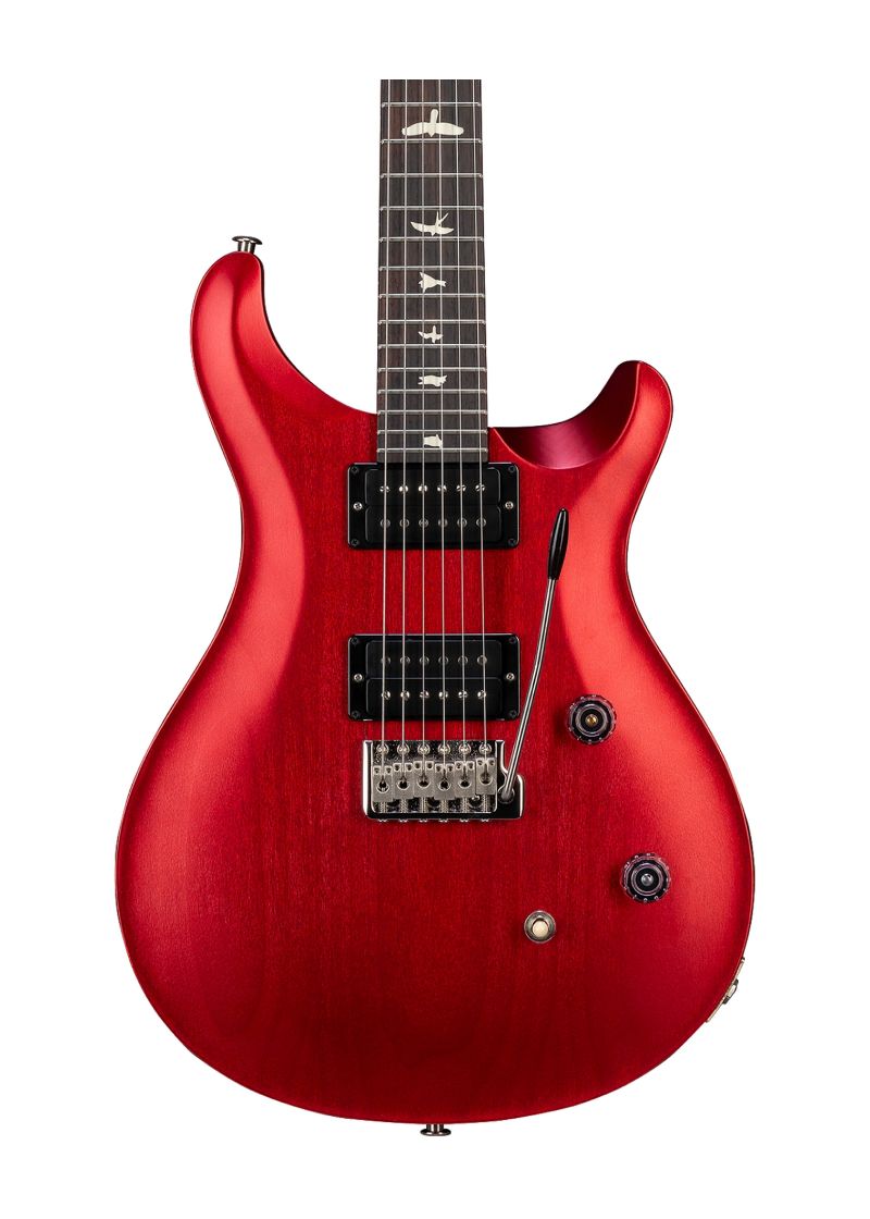 prs ce 24 alder satin electric guitar Guitarra eléctrica PRS CE 24 Alder Satin detalle del cuerpo Red Apple Metallic