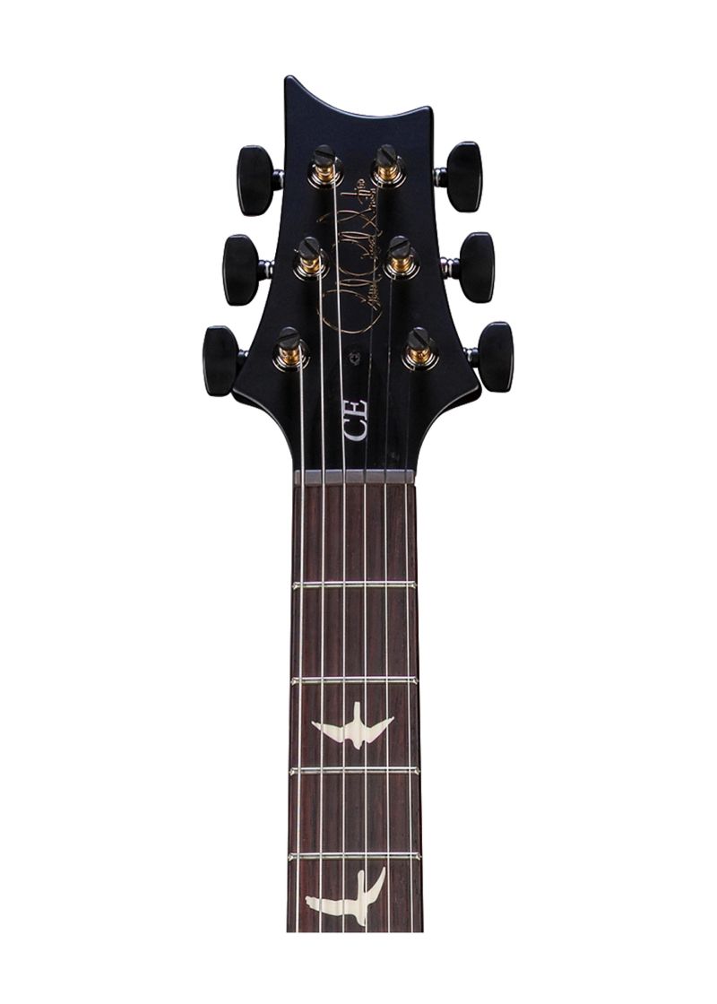 prs ce 24 alder satin electric guitar Guitarra eléctrica PRS CE 24 Alder Satin detalle del clavijero