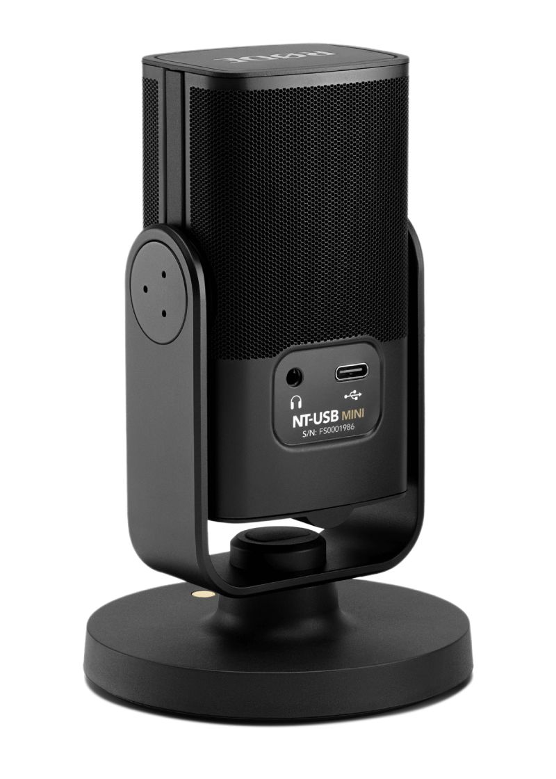 rode nt usb mini usb microphone Micrófono RØDE NT-USB Mini detalle de la rejilla