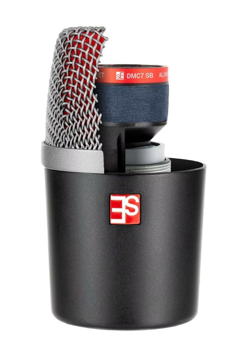 se electronics se v kick u dynamic microphone Micrófono dinámico sE Electronics V KICK-U soporte de montaje